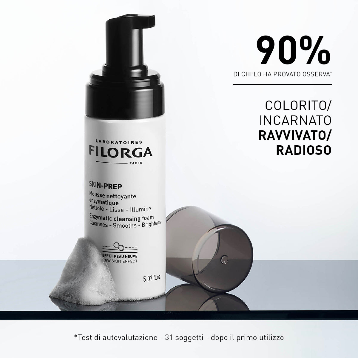 SKIN PREP MOUSSE DETERGENTE ENZIMATICA