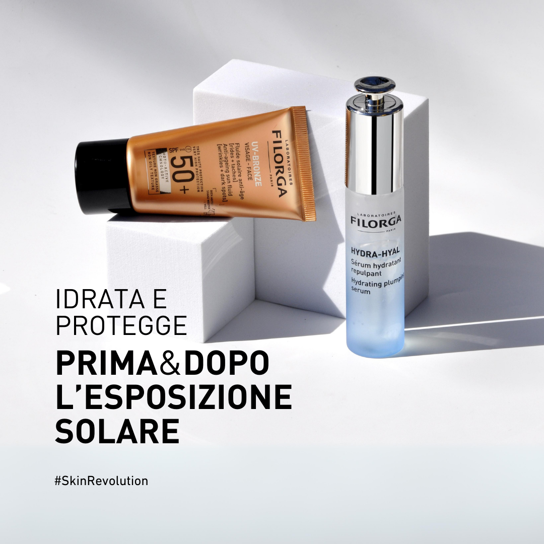 COFANETTO SOLARE HYDRA HYAL + BRONZE FACE